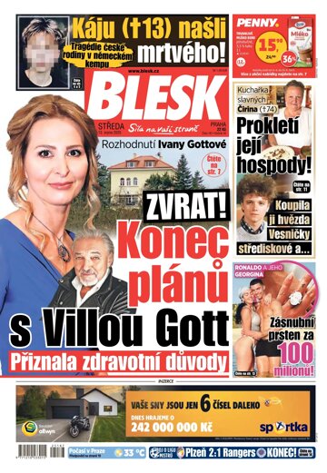 Obálka e-magazínu Blesk 13.8.2025