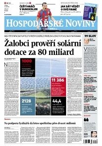 Obálka e-magazínu Hospodářské noviny 170 - 2.9.2013