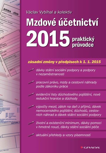 Obálka knihy Mzdové účetnictví 2015