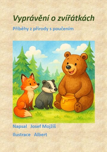 Obálka knihy Vyprávění o zvířátkách