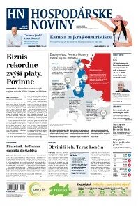 Obálka e-magazínu Hospodárske noviny 11.08.2014