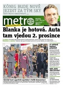 Obálka e-magazínu deník METRO 1.10.2014