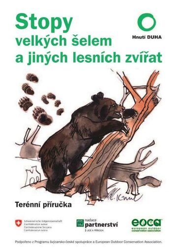 Obálka e-magazínu Stopy velkých šelem a jiných lesních zvířat