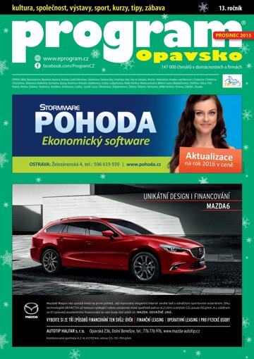 Obálka e-magazínu Program OP 12-2015