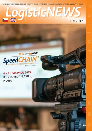 Obálka e-magazínu Logistic News 10/2015