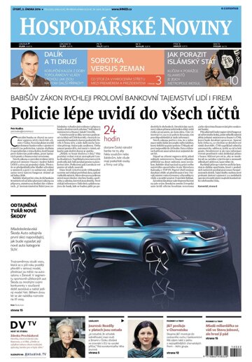 Obálka e-magazínu Hospodářské noviny 022 - 2.2.2016