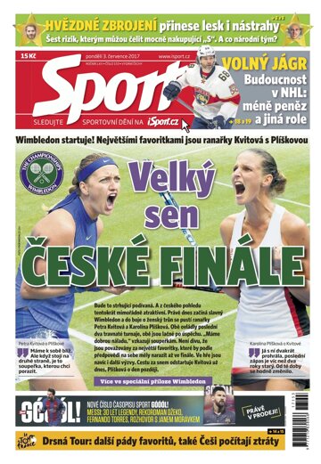 Obálka e-magazínu Sport 3.7.2017