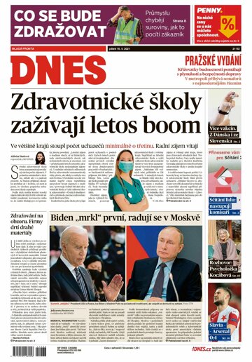 Obálka e-magazínu MF Dnes 16.4.2021