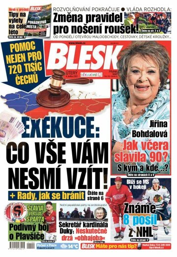 Obálka e-magazínu Blesk 4.5.2021