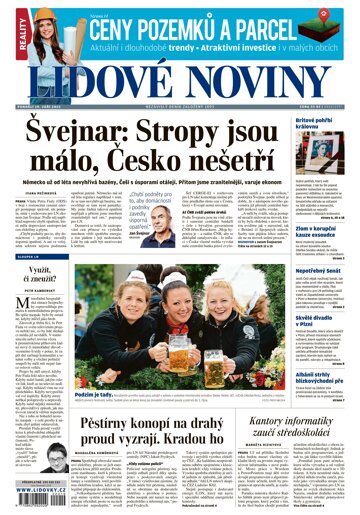 Obálka e-magazínu Lidové noviny 19.9.2022