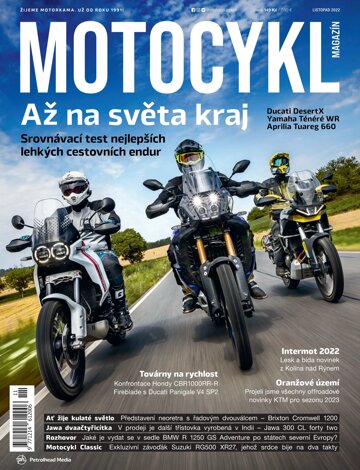 Obálka e-magazínu Motocykl 11/2022
