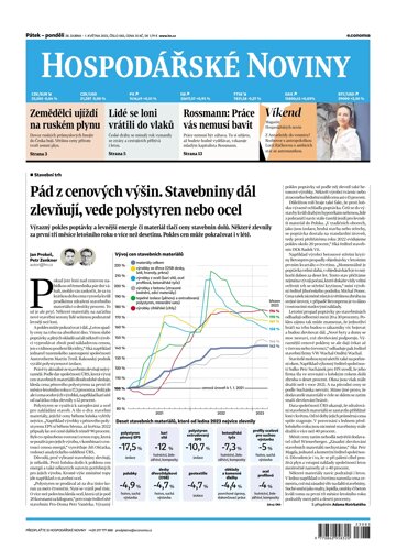 Obálka e-magazínu Hospodářské noviny 083 - 28.4.2023