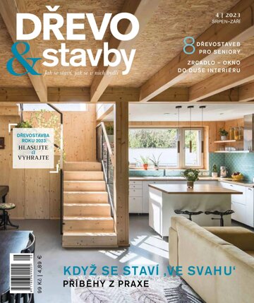 Obálka e-magazínu DŘEVO&stavby 4/2023