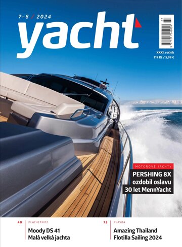 Obálka e-magazínu Yacht 7-8/2024