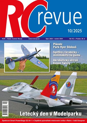 Obálka e-magazínu RC revue 10/2025