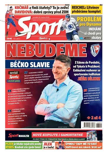 Obálka e-magazínu Sport 26.1.2026