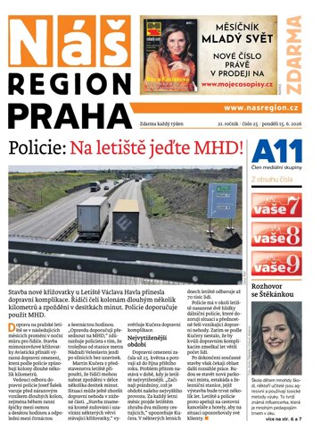 Obálka e-magazínu Náš Region - Praha 25/2026