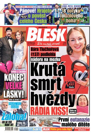 Obálka e-magazínu Blesk 24.6.2026