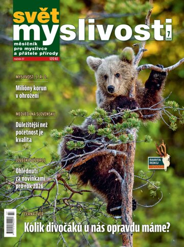 Obálka e-magazínu SVĚT MYSLIVOSTI 7/2026