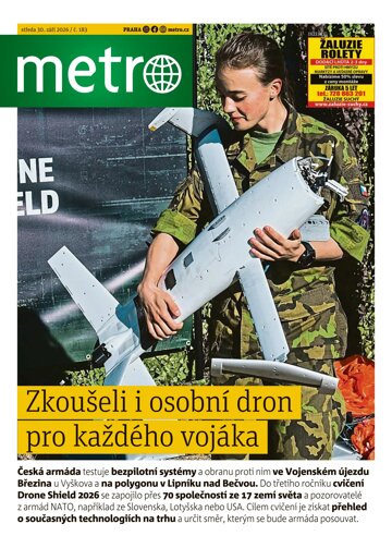Obálka e-magazínu deník METRO 30.9.2026