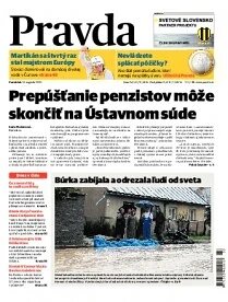 Obálka e-magazínu Pravda 16.8.2010