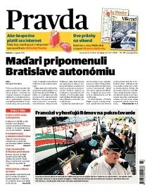 Obálka e-magazínu Pravda 21.8.2010