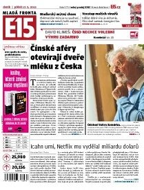 Obálka e-magazínu E15 17.5.2013