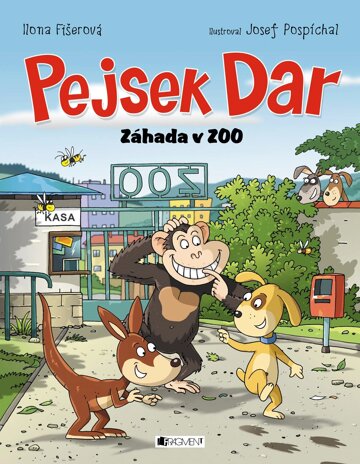 Obálka knihy Pejsek Dar – Záhada v ZOO