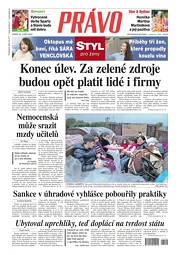 Deník Právo 26.9.2023