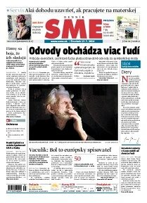 Obálka e-magazínu SME 17.7.2014