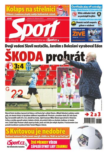 Obálka e-magazínu Sport 14.3.2015