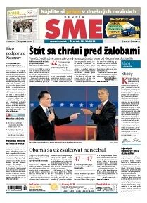 Obálka e-magazínu SME 18.10.2012