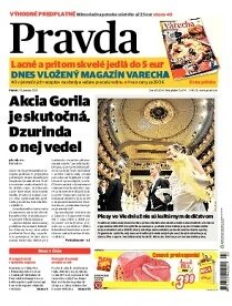 Obálka e-magazínu Pravda 20.1.2012