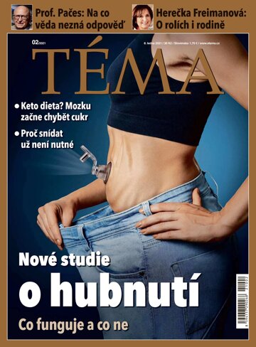 Obálka e-magazínu TÉMA 8.1.2021
