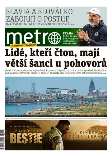 Obálka e-magazínu deník METRO 11.8.2022