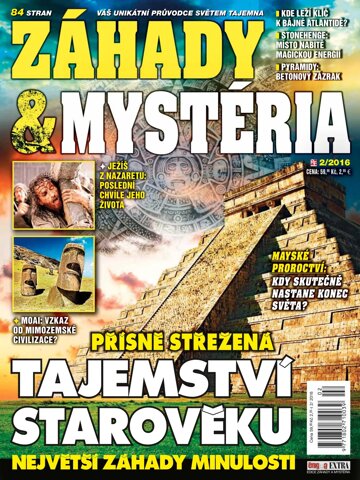 Obálka e-magazínu Enigma extra - Edice Záhady & Mystéria 2/16