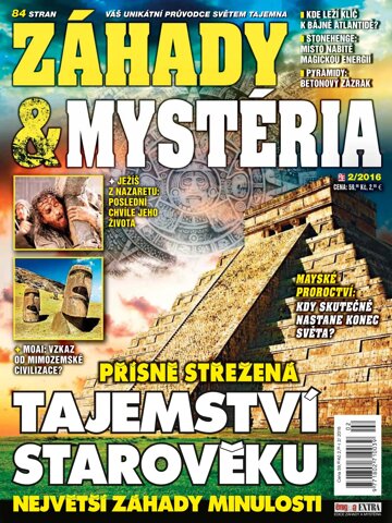 Obálka e-magazínu Enigma extra - Edice Záhady & Mystéria 2/16