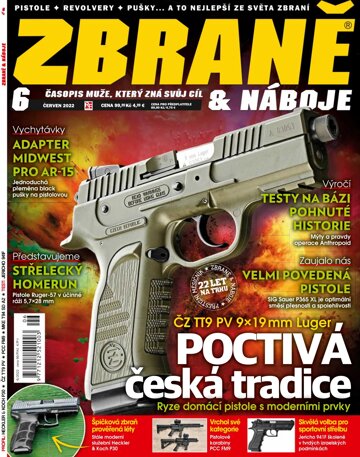 Obálka e-magazínu Zbraně & náboje 6/22