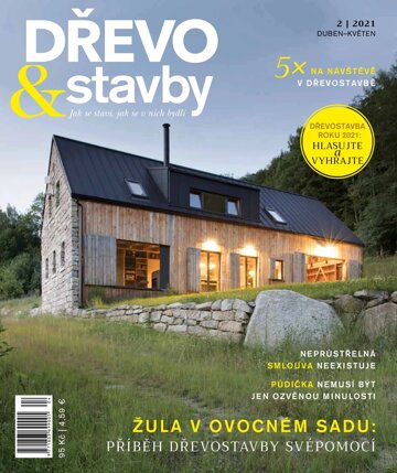 Obálka e-magazínu DŘEVO&stavby 2/2021