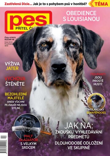 Obálka e-magazínu Pes přítel člověka 4/2023