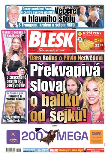 Obálka e-magazínu Blesk 26.6.2025