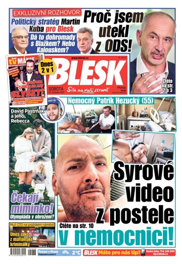 Obálka e-magazínu Blesk 29.11.2025