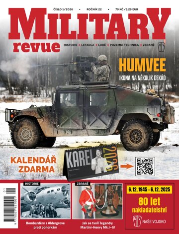 Obálka e-magazínu Military revue 1/2026