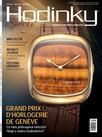Obálka e-magazínu Hodinky a Šperky 1/2026