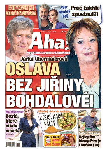 Obálka e-magazínu AHA! 17.4.2026