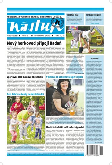 Obálka e-magazínu Nástup 25/26