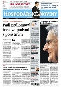 Obálka e-magazínu Hospodářské noviny 201 - 15.10.2013