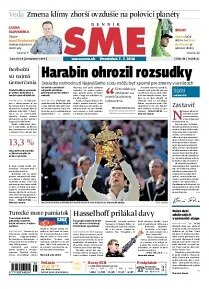 Obálka e-magazínu SME 7.7.2014