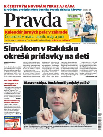 Obálka e-magazínu Pravda 1. 3. 2017