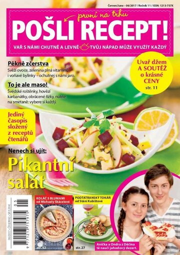Obálka e-magazínu Pošli recept 6/2017